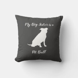 Pit Bull Dog Baby shower Geslacht Neutrale Pitbull Kussen