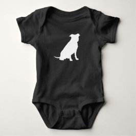 Pit Bull Dog Baby shower Geslacht Neutrale Pitbull Romper