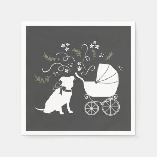 Pit Bull Dog Baby shower Geslacht Neutrale Pitbull Servet