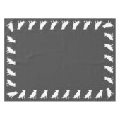 Pit Bull Dog Baby shower Geslacht Neutrale Pitbull Tafelkleed (Voorkant (Horizontaal))