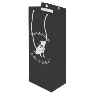 Pit Bull Dog Baby shower Geslacht Neutrale Pitbull Wijn Cadeautas