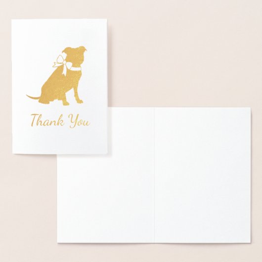 Pit Bull Dog Baby shower Roze Girl Pitbull Folie Kaarten (Display)