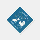 Pit Bull Dog-Baby shower Servet (Hoek)