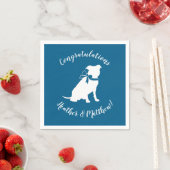 Pit Bull Dog-Baby shower Servet (Insitu)