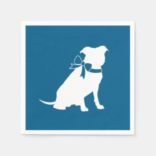 Pit Bull Dog-Baby shower Servet
