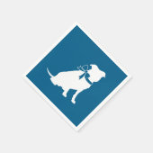 Pit Bull Dog-Baby shower Servet (Hoek)