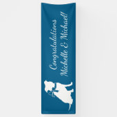 Pit Bull Dog-Baby shower Spandoek (Verticaal)