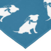 Pit Bull Dog-Baby shower Tafelkleed (Gekanteld)