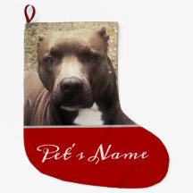 Pit Bull Dog Custom Pet Photo Gepersonaliseerd