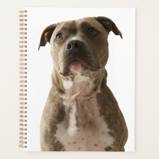 Pit Bull Dog Gift Bag Planner (Voorkant)