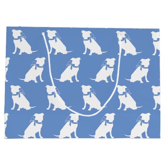 Pit Bull Dog Puppy Pitbull Groot Cadeauzakje (Achterkant)