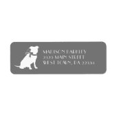 Pit Bull Dog Puppy Pitbull Label (Voorkant)