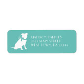 Pit Bull Dog Puppy Pitbull Label (Voorkant)