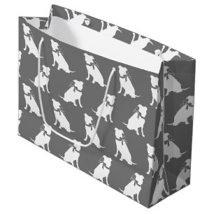 Pit Bull Dog Puppy Pitbull Large Gift Bag Groot Cadeauzakje