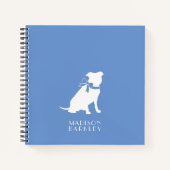 Pit Bull Dog Puppy Pitbull Notitieboek (Voorkant)