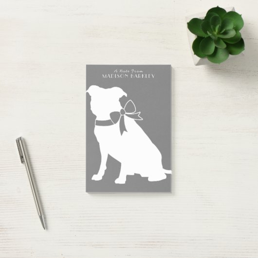 Pit Bull Dog Puppy Pitbull Post-it Notes (Kantoor)