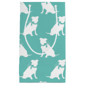 Pit Bull Dog Puppy Pitbull Small Gift Bag Klein Cadeauzakje (Voorkant)