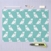 Pit Bull Dog Puppy Pitbull-weefselpapier Tissuepapier (Craft)