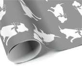 Pit Bull Dog Puppy Pitbull Wrapping Paper Cadeaupapier (Rol Hoek)
