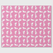 Pit Bull Dog Puppy Pitbull Wrapping Paper Cadeaupapier (Vlak)