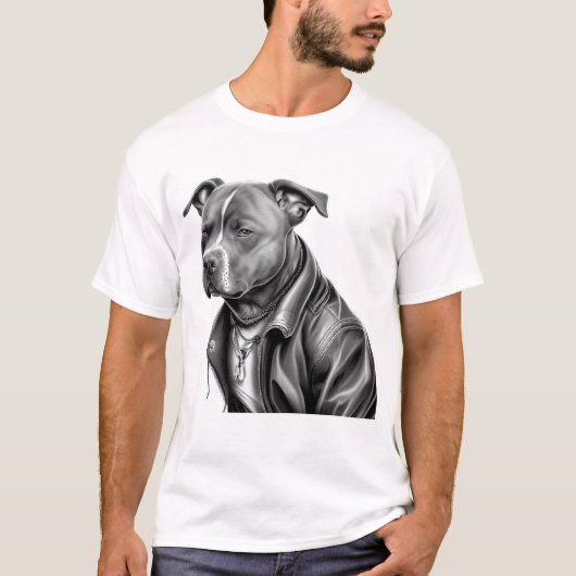 Pit Bull Dog T-shirt (Voorkant)