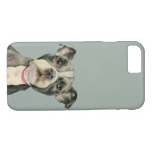 Pit Bull Dog Waterverf Painting Case-Mate iPhone Case (Achterkant (Horizontaal))