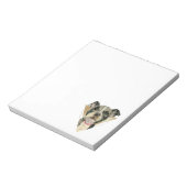 Pit Bull Dog Waterverf Schilderen 4 Notitieblok (Linkerzijde)