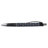 Pit Bull Dogs Pattern Monogramed Pen (Bovenkant)