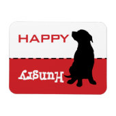  Pit Bull Feed the Dog Magnet Sign Magneet (Horizontaal)