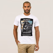 Pit Bull-feiten T-shirt (Voorkant volledig)
