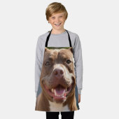 Pit Bull-foto toevoegen aanpassen Schort (Gedragen)