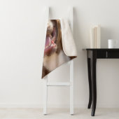 Pit Bull-foto toevoegen aanpassen Sherpa Deken (In situ)