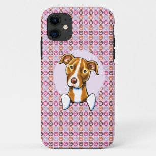 Pit Bull Girly Pink Paw Prins iPhone 11 Hoesje