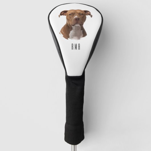 Pit Bull Golfheadcover (Voorkant)