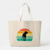 Pit Bull Grote Tote Bag (Achterkant)