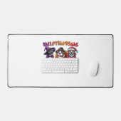 Pit Bull Halloween Thanksgiving Kerstklassieker Bureaumat (Keyboard & Muis)