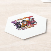 Pit Bull Halloween Thanksgiving Kerstklassieker Kartonnen Onderzetters (Schuin)