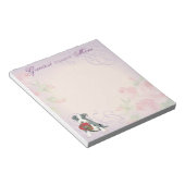 Pit Bull Heart Mam Notitieblok (Schuin)