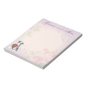 Pit Bull Heart Mam Notitieblok (Linkerzijde)