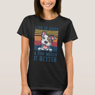 Pit Bull-hond Pit Bull-hond Vader Moeder Mannen T-shirt