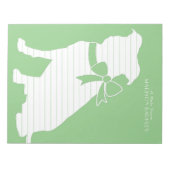 Pit Bull-hond Puppy Pitbull Notitieblok (Voorkant)