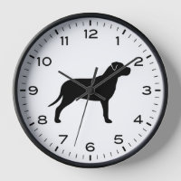 Pit Bull-hondensilhouet met nummers en minuten