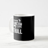 Pit Bull - Ik hou van Tattoo Moederdag T- Koffiemok (Voorkant links)