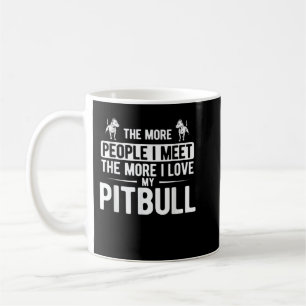 Pit Bull - Ik hou van Tattoo Moederdag T- Koffiemok