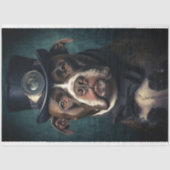 Pit Bull in pak en Pet 4 Decoupage papier (Voorkant)