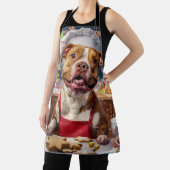 Pit Bull Kerstbakken: Festive Kerst  Schort (Insitu)