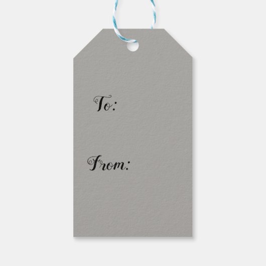 Pit Bull-kerstcadeautags Cadeaulabel (Achterkant)