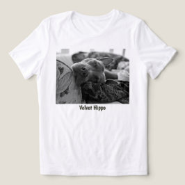 Pit Bull Liefde Fluwelen Nijlpaard Tri-Blend Shirt