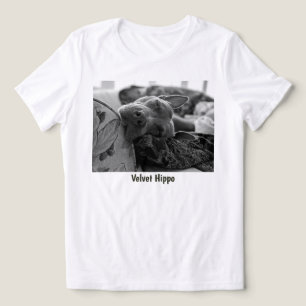 Pit Bull Liefde Fluwelen Nijlpaard Tri-Blend Shirt