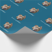 Pit Bull Liefde voor een Pibble Cadeaupapier (Hoek)